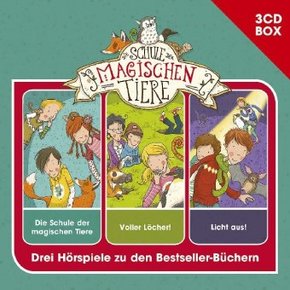 Die Schule der magischen Tiere - 3-CD Hörspielbox Vol. 1, 3 Audio-CDs - Vol.1
