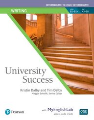 University Success Writing Intermediate to High-Intermediate, Student Book with MyEnglishLab