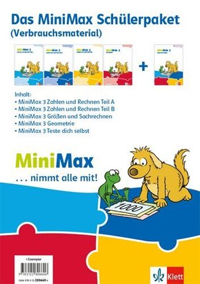 MiniMax 3, Das MiniMax Schülerpaket (Verbrauchsmaterial), 5 Bde.