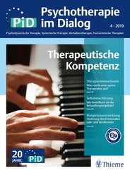 Psychotherapie im Dialog (PiD): Therapeutische Kompetenz