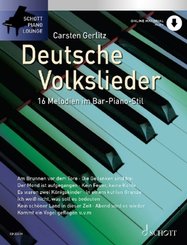 Deutsche Volkslieder, für Klavier