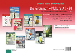 Die Grammatik-Plakate A1-B1, m. 1 Beilage, m. 1 Buch