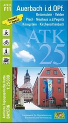 ATK25-F11 Auerbach i.d.OPf. (Amtliche Topographische Karte 1:25000)