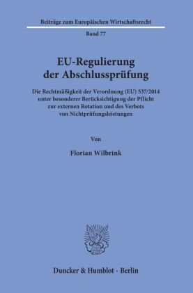 EU-Regulierung der Abschlussprüfung.
