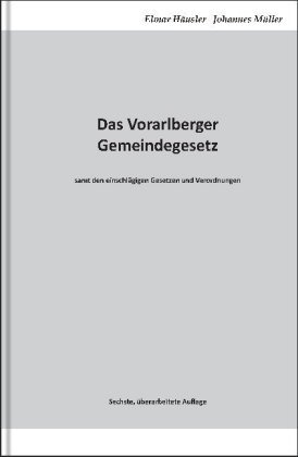 Das Vorarlberger Gemeindegesetz