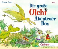 Die große Olchi-Abenteuer-Box, 3 Audio-CD