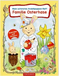 Mein schönstes Anziehpuppen-Heft: Familie Osterhase