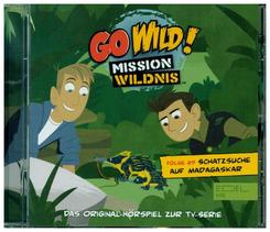 Go Wild! - Mission Wildnis - Schatzsuche auf Madagaskar, 1 Audio-CD