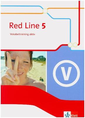 Red Line. Ausgabe ab 2014 - 9. Klasse, Vokabeltraining aktiv - Bd.5