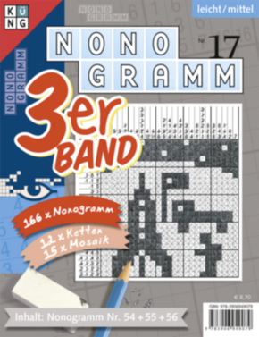 Nonogramm 3er-Band - Nr.17