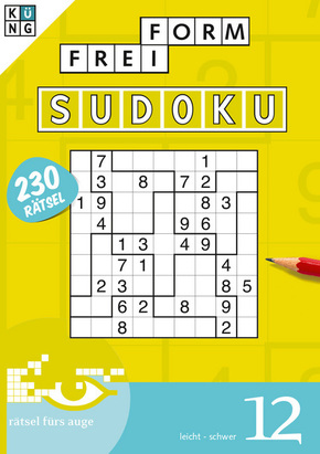 Freiform-Sudoku Rätselbuch - Bd.12