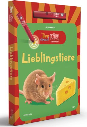 Tipp drauf! LÜK - Lieblingstiere, m. Stift