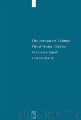The Jerusalem Talmud. Third Order: Nasim: ee