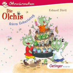 Die Olchis feiern Geburtstag und eine andere Geschichte, 1 Audio-CD