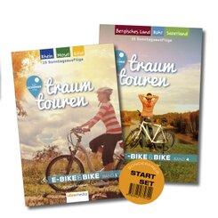 traumtouren E-Bike & Bike Start-Set Rhein, Mosel, Eifel, Sieg, Westerwald, Lahn, 2 Bde. - Bd.1, 3