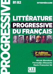 Littérature progressive du français - Niveau intermédiaire, 2ème édition, m. Audio-CD