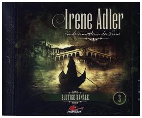 Irene Adler - Blutige Kanäle, 1 Audio-CD