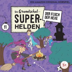 Die Grundschul-Superhelden - Der Fluch der Hexe,1 Audio-CD