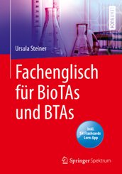 Fachenglisch f&uuml;r BioTAs und BTAs, m. 1 Buch, m. 1 E-Book