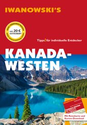 Kanada-Westen - Reiseführer von Iwanowski, 1 Buch + 1 Karte, 2 Teile
