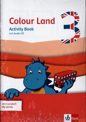Colour Land ab Klasse 3. Ausgabe für BB, MV, SN, ST, TH ab 2020: Colour Land 3. Ab Klasse 3, m. 1 Audio-CD