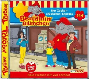 Benjamin Blümchen - Der Zuckerstückchen-Express, 1 Audio-CD