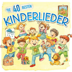 Die 40 besten Kinderlieder, 1 Audio-CD