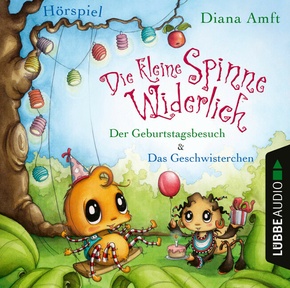 Die kleine Spinne Widerlich - 2 Geschichten - Der Geburtstagsbesuch & Das Geschwisterchen, 1 Audio-CD