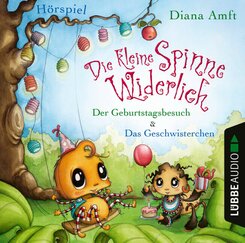 Die kleine Spinne Widerlich - 2 Geschichten - Der Geburtstagsbesuch & Das Geschwisterchen, Audio-CD