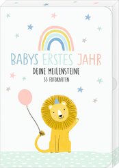 Fotokarten-Box - Meine kleine Welt - Babys erstes Jahr - Deine Meilensteine