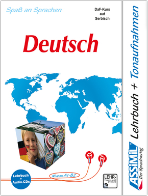 ASSiMiL Deutsch - DaF-Kurs auf Serbisch, Lehrbuch + 4 Audio-CDs