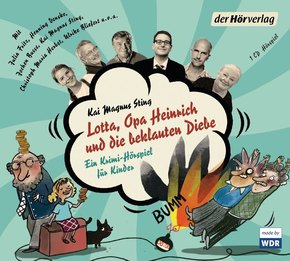 Lotta, Opa Heinrich und die beklauten Diebe, 1 Audio-CD