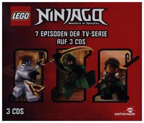 LEGO Ninjago Hörspielbox, 3 Audio-CD - Box.5