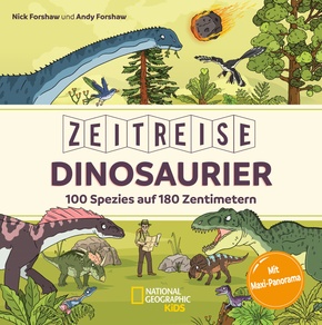Zeitreise Dinosaurier: 100 Spezies auf 180 Zentimetern
