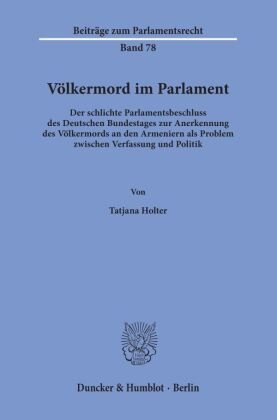 Völkermord im Parlament