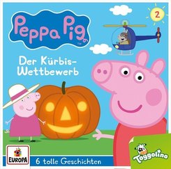 Peppa Pig - Der Kürbis-Wettbewerb (und 5 weitere Geschichten), 1 Audio-CD