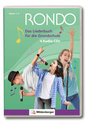 Rondo, Musiklehrgang für die Grundschule, Neubearbeitung: RONDO - Das Liederbuch für die Grundschule, 4 Audio-CD