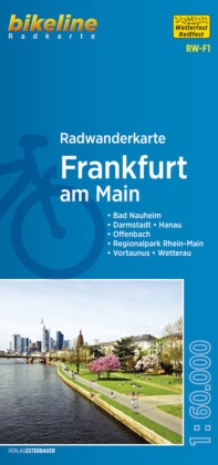 Bikeline Radwanderkarte Frankfurt am Main