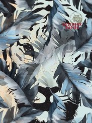 Save the Tiger Geschenkpapier-Heft - Motiv Tiger im Dschungel