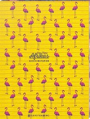 Die Tiere Afrikas Geschenkpapier-Heft - Motiv Flamingo