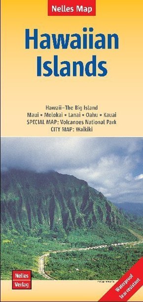 Nelles Map Landkarte Hawaiian Islands