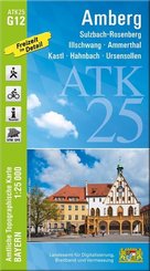 ATK25-G12 Amberg (Amtliche Topographische Karte 1:25000)