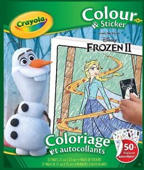 Crayola Frozen 2 - Color & Stickerbook