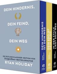 Dein Hindernis, dein Feind, dein Weg - Die Ryan-Holiday-Klassiker-Edition im edlen Schuber, m. 3 Buch