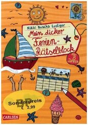 Rätselspaß Grundschule: Mein dicker Ferien-Rätselblock - Bd.8