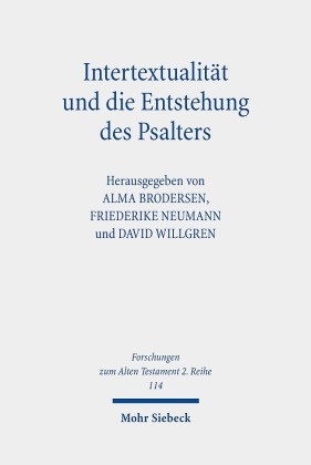 Intertextualität und die Entstehung des Psalters