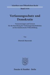 Verfassungsschutz und Demokratie.