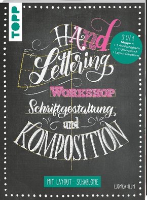 Handlettering Workshop Schriftgestaltung und Komposition, m. Layout-Schablone