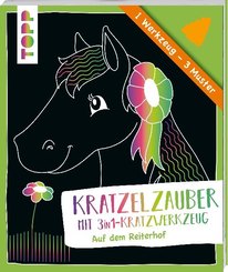 Kratzelzauber mit 3in1-Kratzwerkzeug - Auf dem Reiterhof