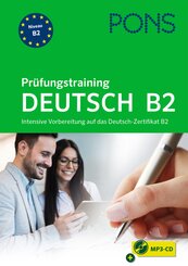 PONS Prüfungstraining Deutsch B2, m. Audio-CD, MP3